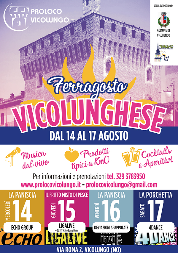 Festa Patronale 'Ferragosto Vicolunghese' 2019