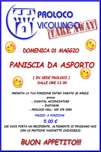 Paniscia da asporto
